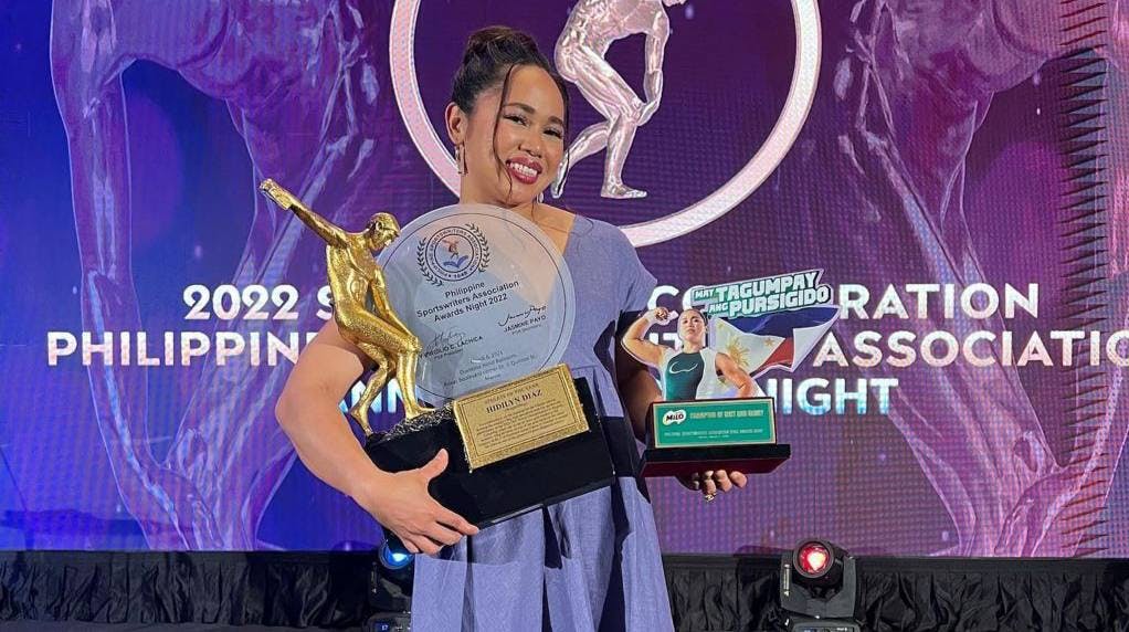 Back-to-back PSA Athlete of the Year Hidilyn Diaz posts inspiring message for women athletes
